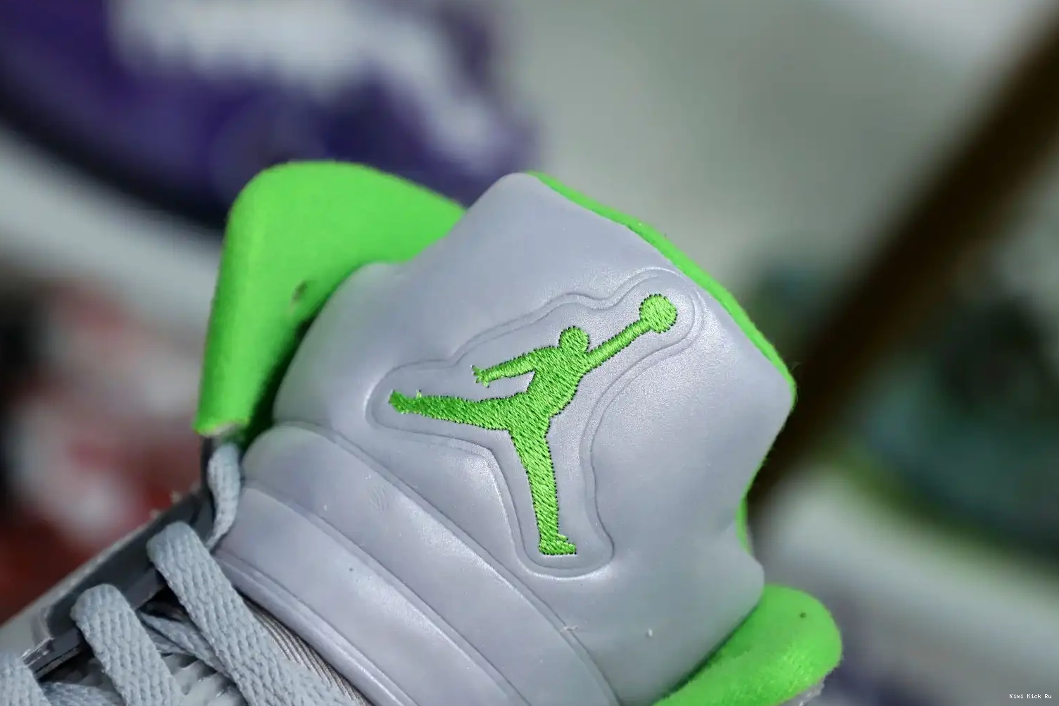 5 BEAN' 'GREEN JORDAN RETRO 2022 Kimikick AIR 0412